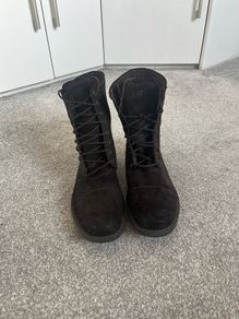 Caterpillar Brown Suede Lace up Boots size 10