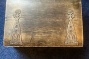 Antique Wooden Box.