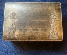 Antique Wooden Box.