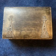 Antique Wooden Box.