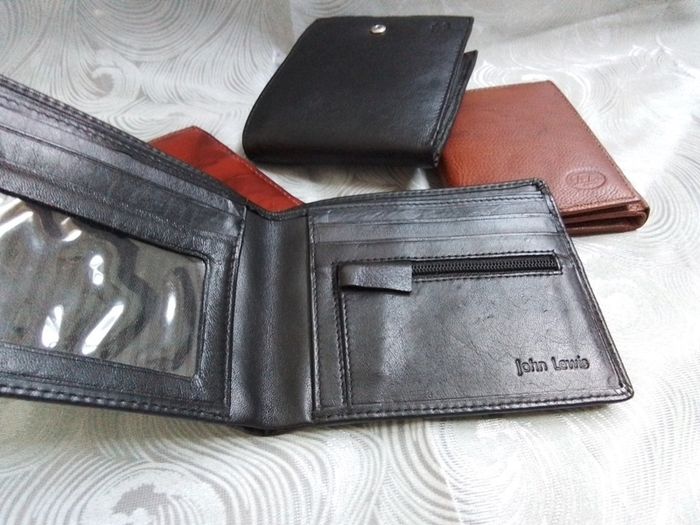 Five Leather Wallets