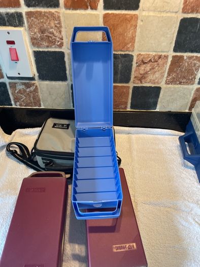 Bulk lot of cassette tape holders