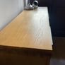 Oak 2 Drawer Console Table Image 6