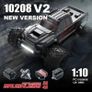 MJX Hyper Go 10208 V2 80KM/H Brushless RC Truck + 3S & 4S Batteries Image 2