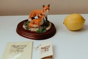Regency Fine Arts Foxes figurine