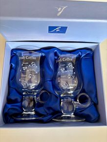 Lir Irish Coffee glasses x 2