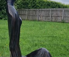 Large Geisha Figure