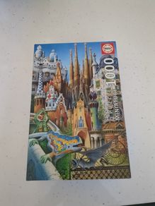 Small 1000 Piece Puzzle - Barcelona