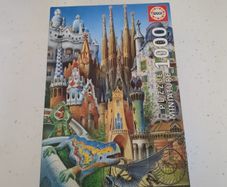 Small 1000 Piece Puzzle - Barcelona