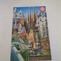 Small 1000 Piece Puzzle - Barcelona