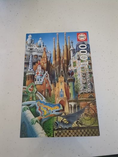 Small 1000 Piece Puzzle - Barcelona