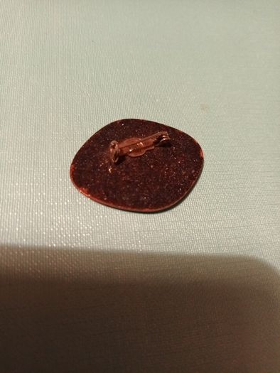enamel brooch