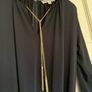 Jumpsuit by Michael Kors navy heavy material flared leg Image 2