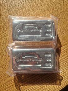 1kg Silver 999 in bars, sealed