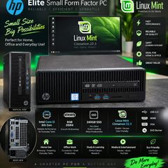 HP i3-6th Gen Linux Mint Micro PC