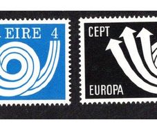 1973 Ireland Europa Commemorative Stamps Mint Never Hinged (MNH)