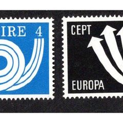 1973 Ireland Europa Commemorative Stamps Mint Never Hinged (MNH)
