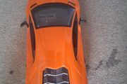 Large Orange Lamborghini Aventador Toy Car (No Remote Control)