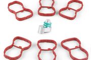 Intake Manifold Swirl Flap Blanking Plug + Gasket Set Kit for BMW N57N N57Z 3.0d