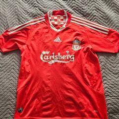 Liverpool Home Jersey 08/09/10 Medium