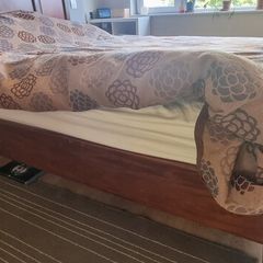 Solid Cherrywood Double (5ft)Bedframe
