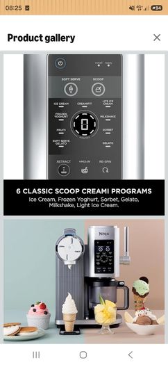 ice cream maker / ninja swirl