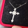 Cross pendant + 925 sliver chain Image 3