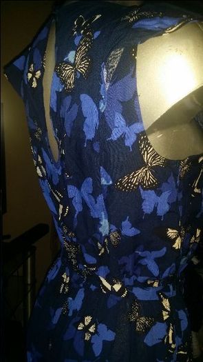 Brand new Redherring Navy Jumpsuit Butterflies pattern size UK10EUR38 Postage included