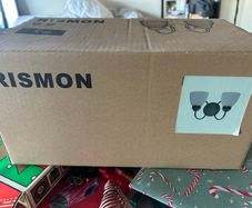 Ikea Rismon Double Wall lamp - Glass Shades