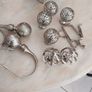 3 sets curtains and 3 curtain poles Image 7
