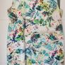 GIOVANE floral dress with bright zips detail Sz 46 (Fit 18 UK)  - Rrp 99 Image 3