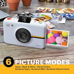 Kodak Step Instant Camera - 10MP Digital Camera with Built in Printer, Selfie Mirror/ Used