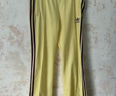 Adidas Originals Track Pants - Yellow & Purple - Size 38 (UK 10)