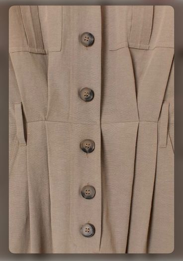 HM linen blend jumpsuit brand new