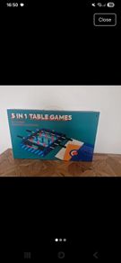5 in 1 table games