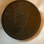 1805 Hibernia Coin George III Irish Antique Copper Coin Image 2