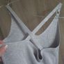 Silver knitted top size fits Xs s Image 5