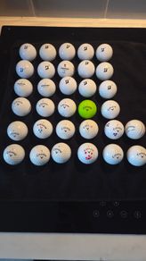 32 callaway and Bridgestone balls