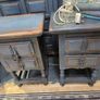 Blue Distressed Pair of Lockers Image 3