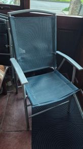 4 Folding garden / outside chairs