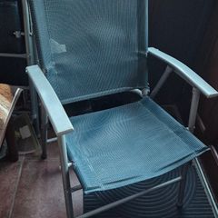 4 Folding garden / outside chairs