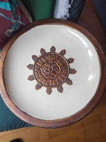 Large Charger Or Plate 52 Cm. Dimeter.