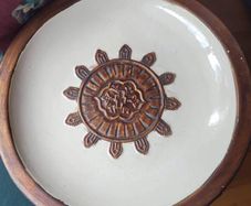 Large Charger Or Plate 52 Cm. Dimeter.