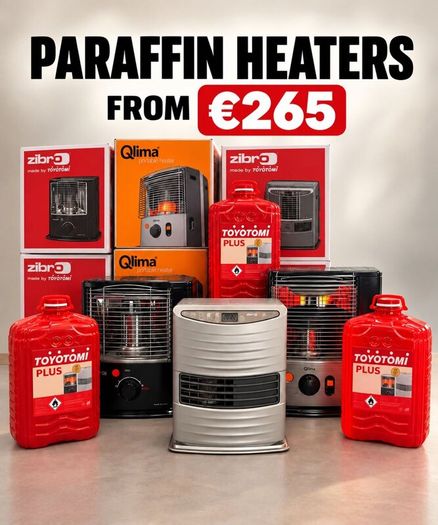 Toyotomi Zibro LC300 3Kw Fan Rolf Paraffin Heater
