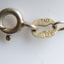Vintage 925 Sterling Silver "Grace" on a chain length 19" - 3,2g Image 10