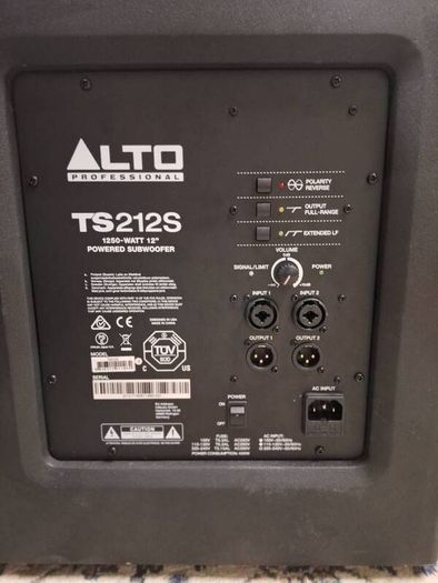 Alto TS212s Subwoofers (Pair)