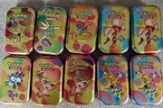Pokemon 151 tins, sleeves, accessories
