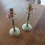 Laura Ashley Vintage Candle Sticks pair Image 9