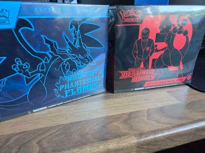 Pokemon ETB Bundle - Destined Rivals Phantasmal flames