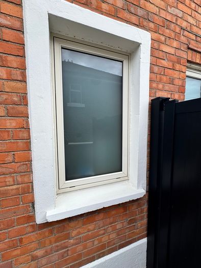 Frosted Double Glazed Timber/Aluminium Windows 3 Sizes
